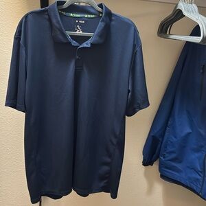 Tek Gear Navy Blue Polo